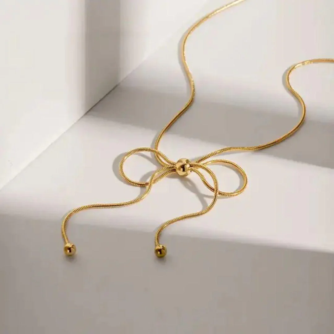 At The 11th Hour  bow Neckpiece - Image 4