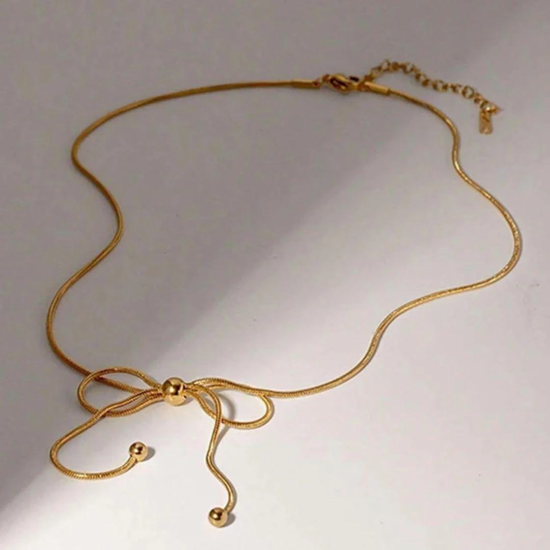 At The 11th Hour  bow Neckpiece - Image 5
