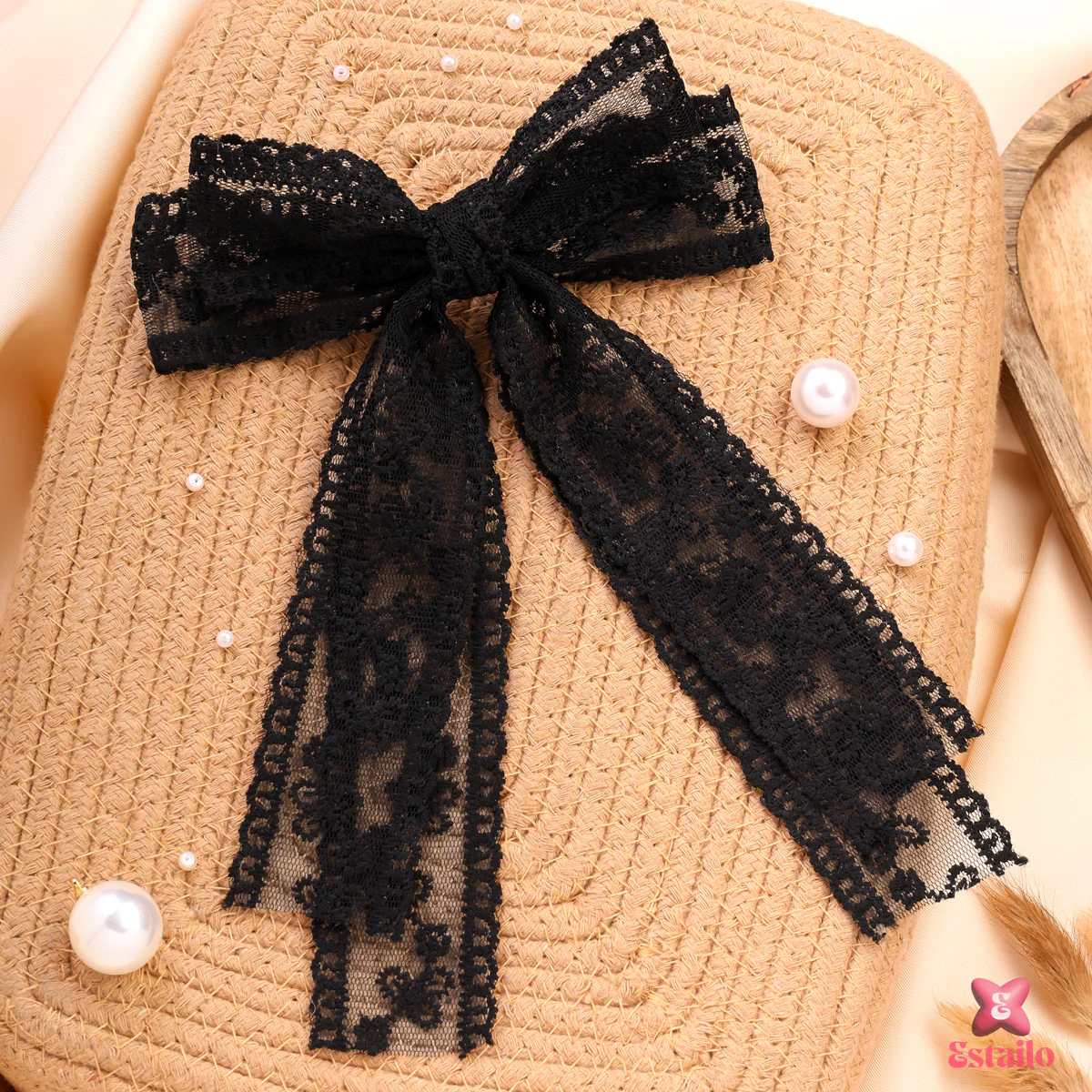 Black Swan Bow Clip - Image 3