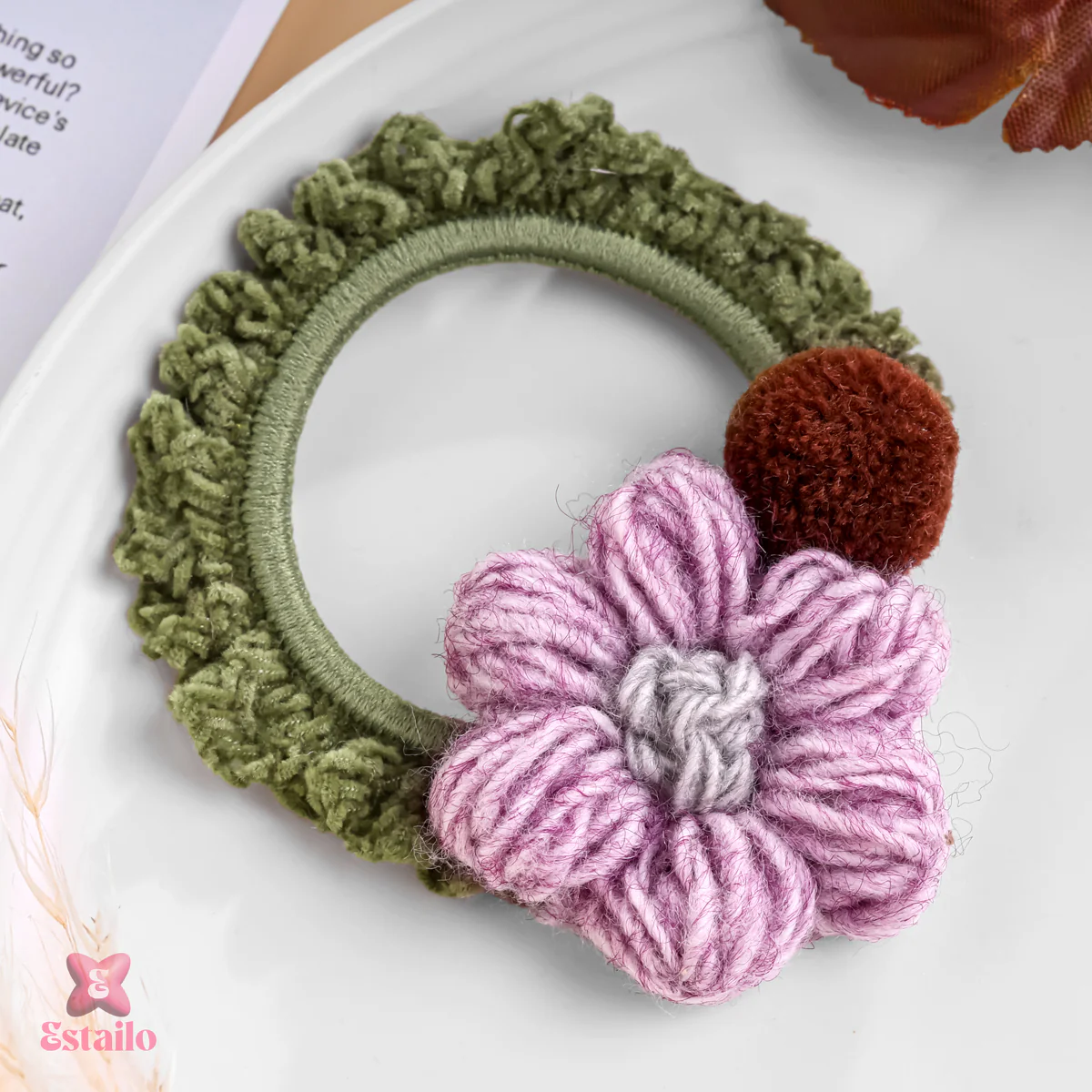 Blossom Loop Scrunchie - Image 2