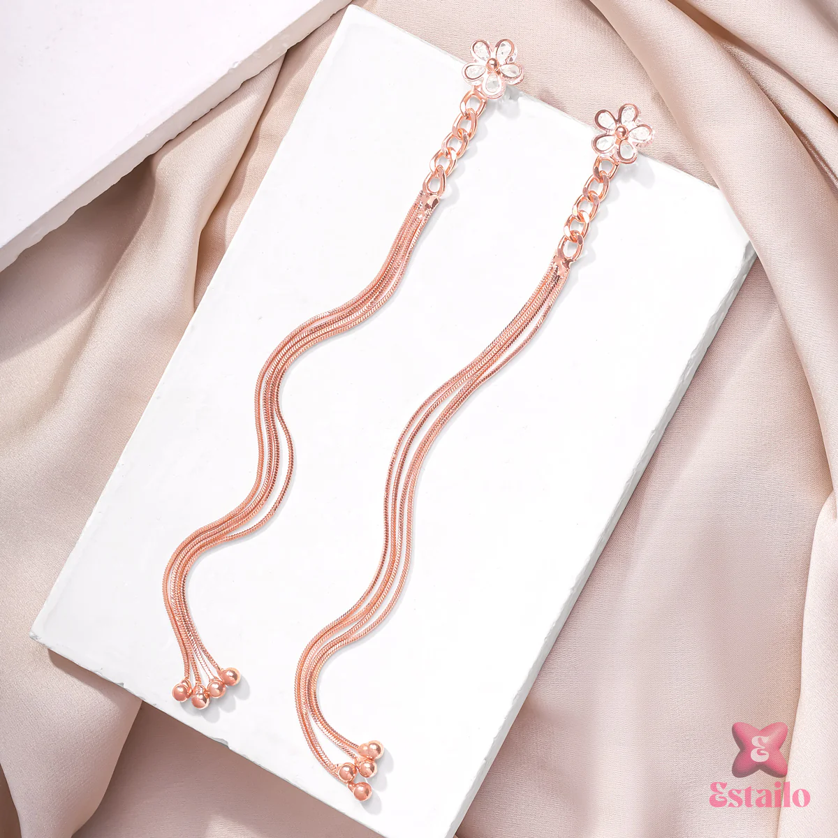 Blossom Streamline Earrings - Image 2