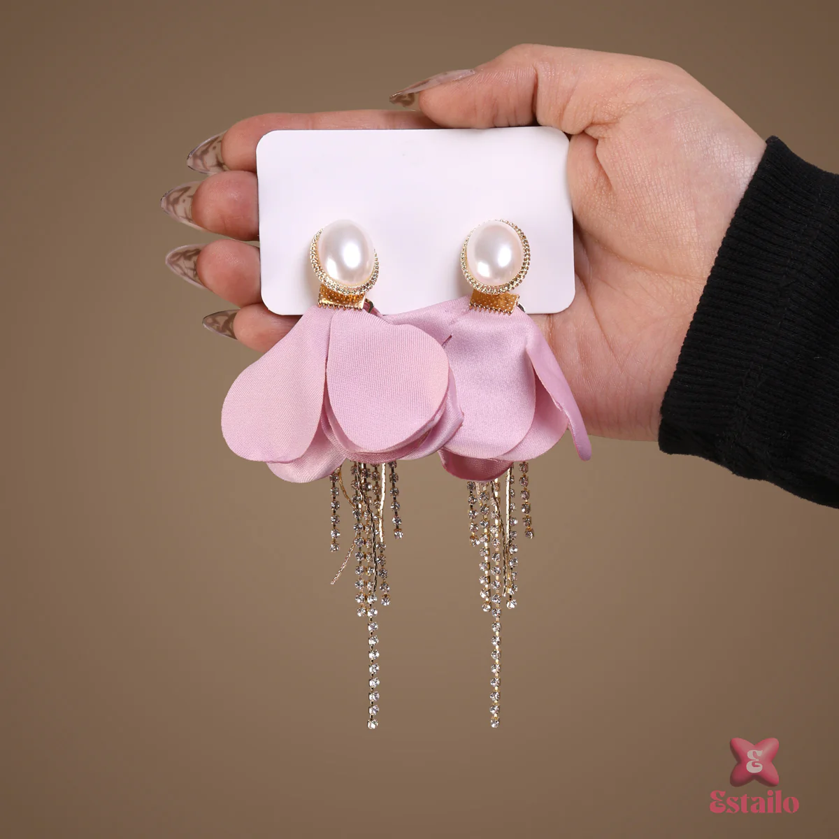 Blossom Tassel Earrings - Image 3