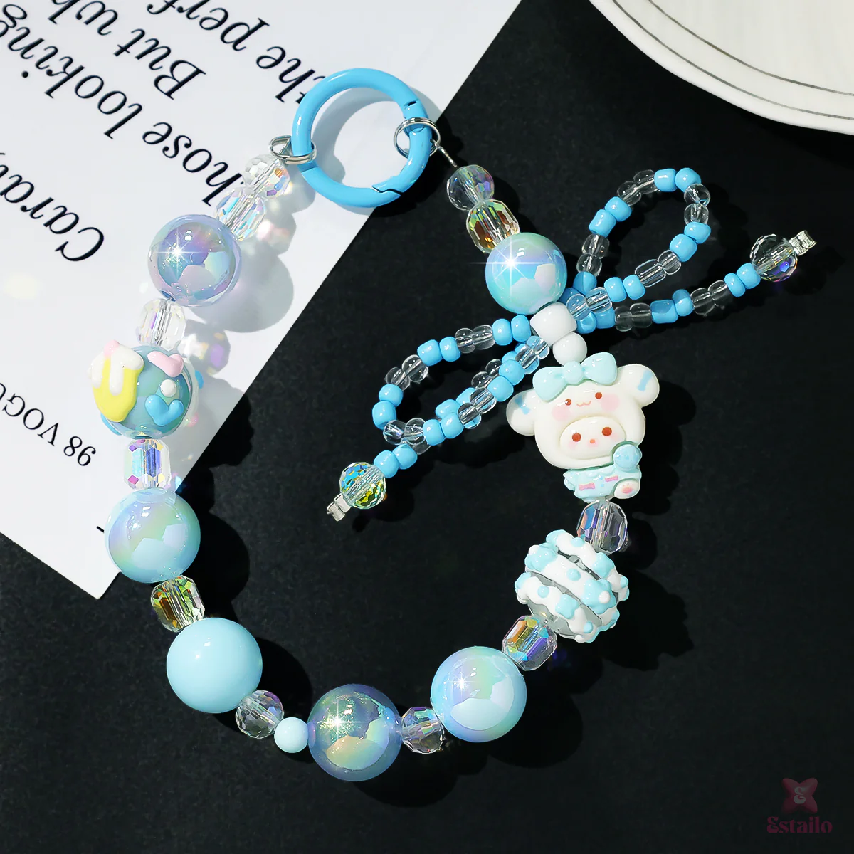 Blue Belle Phone Charm - Image 2