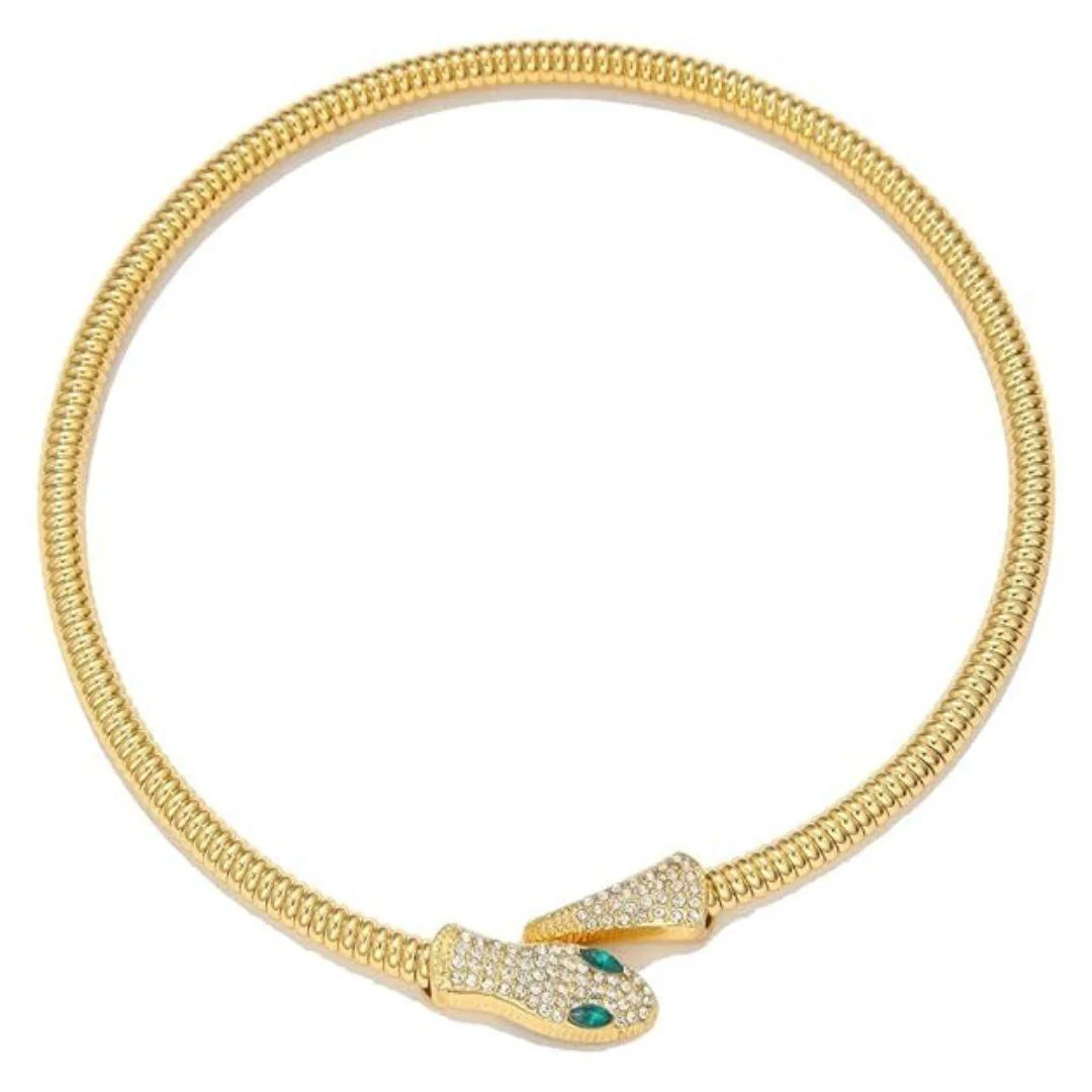 Golden Snake Necklace - Image 2