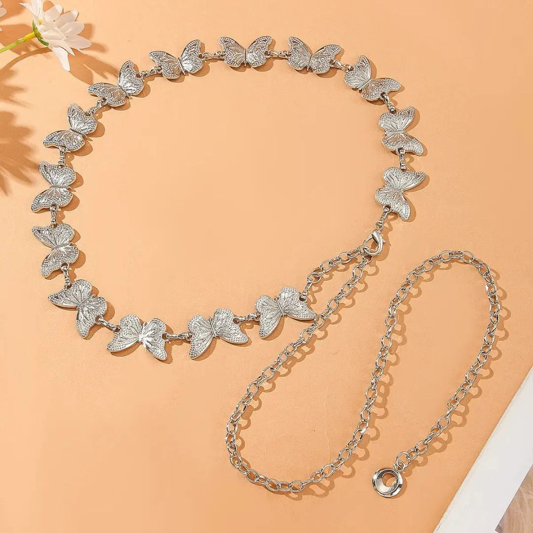 Butterfly CharmlWaist Chain Belt - Image 4