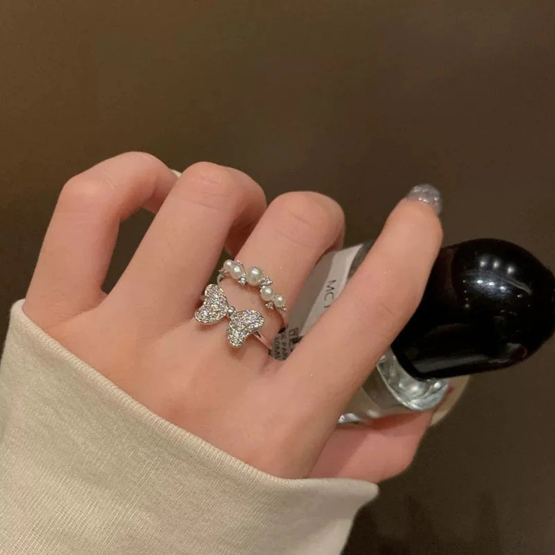Butterfly Pearl Ring - Image 5