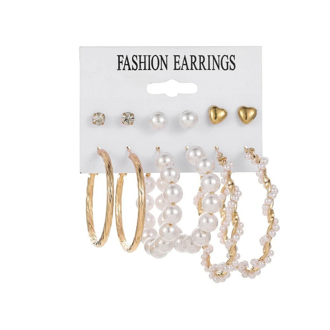 Chic & Versatile Combo Earring - Image 5