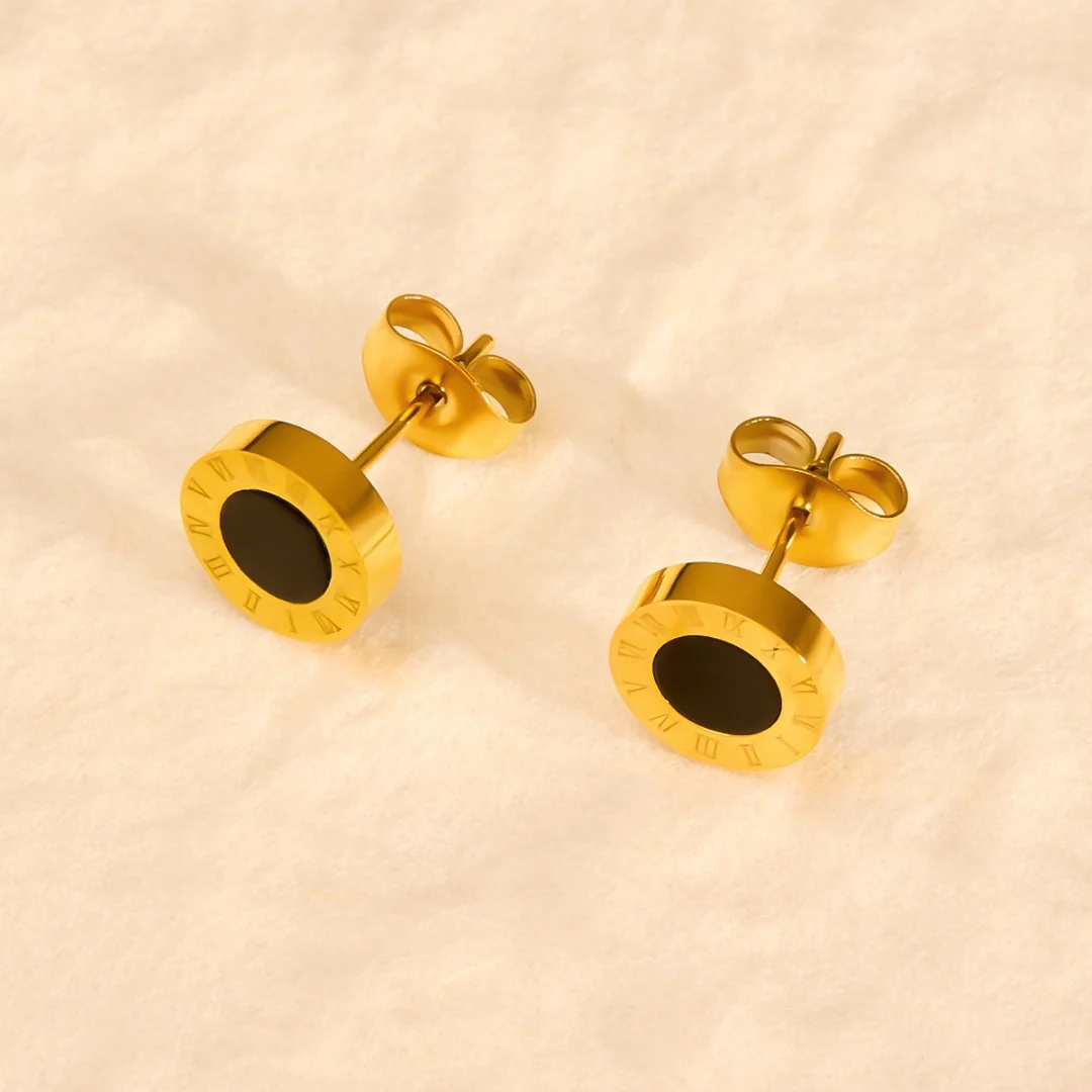 Chrono Chic Studs Earring - Image 4