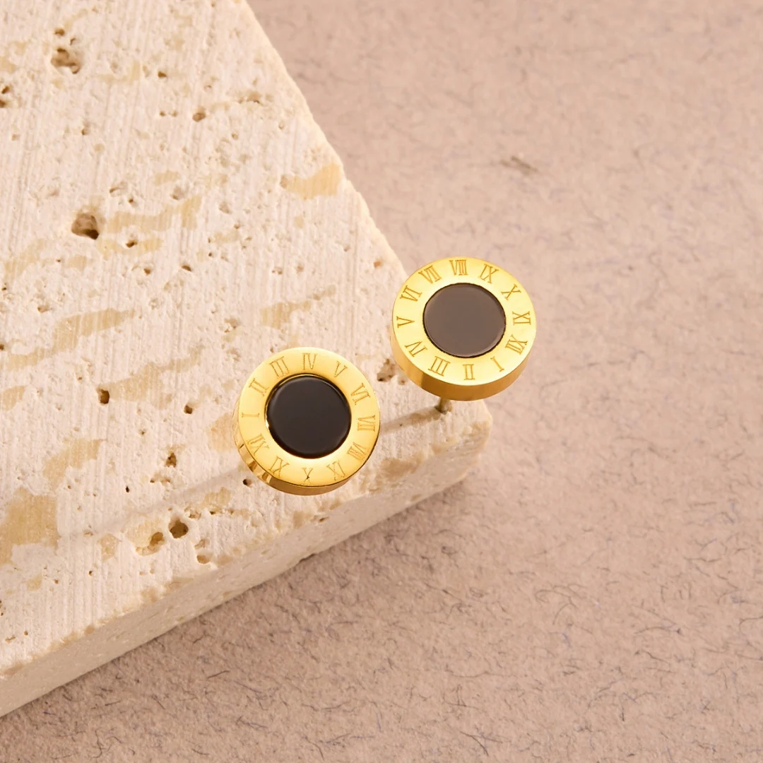 Chrono Chic Studs Earring - Image 5