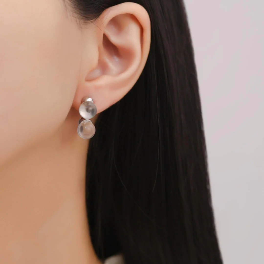 Clear Skies Hoops Earrings - Image 5