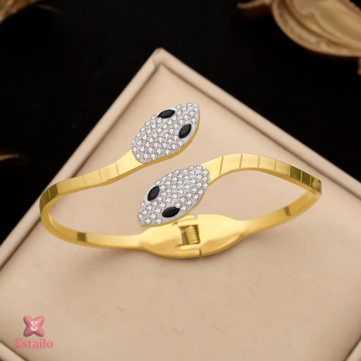 Coiled Destiny Cuff Bracelet
