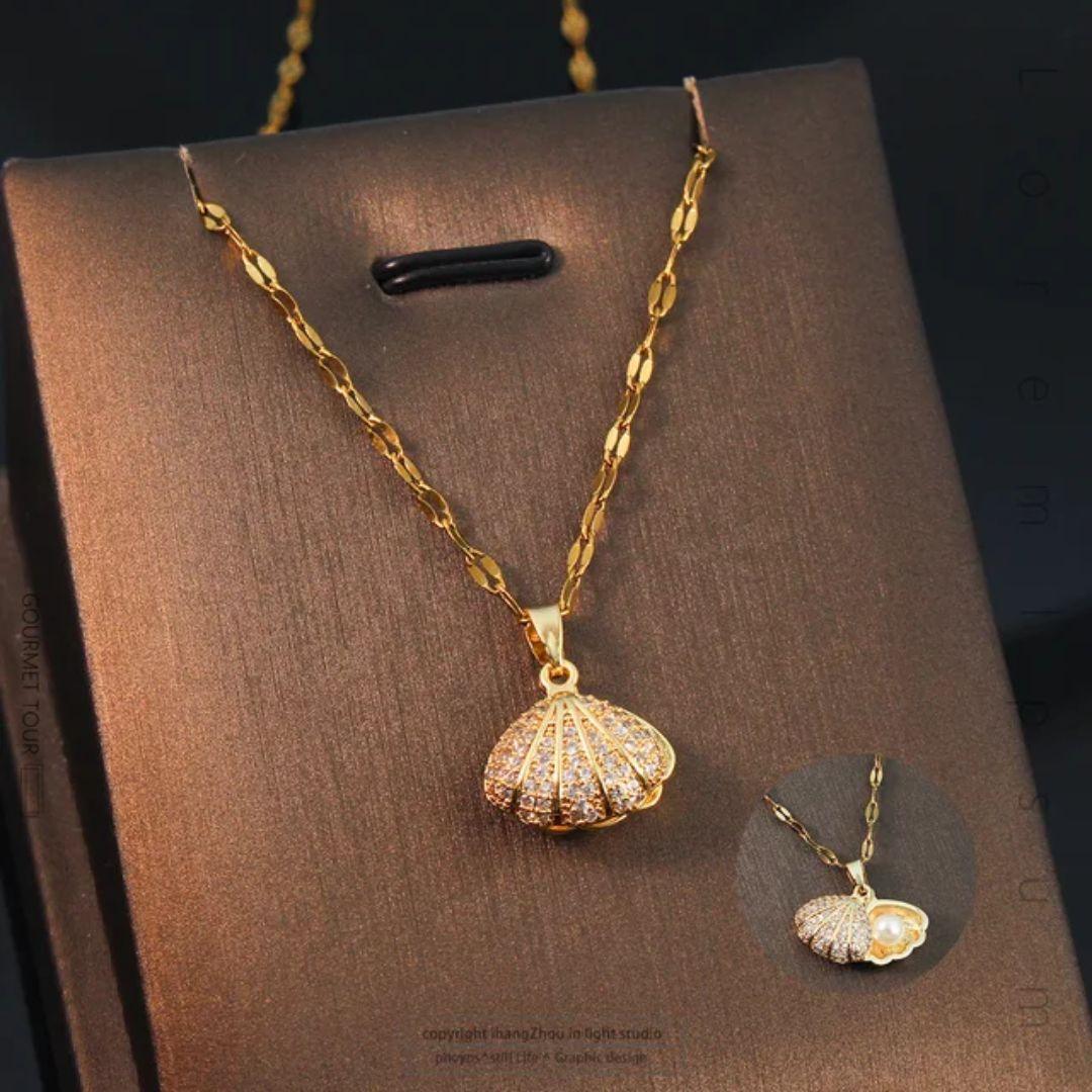 Come Out Of Shell Neckpiece - Image 3