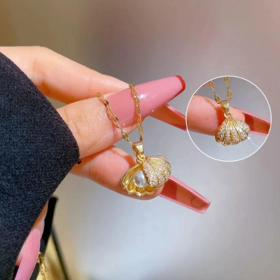 Come Out Of Shell Neckpiece - Image 4