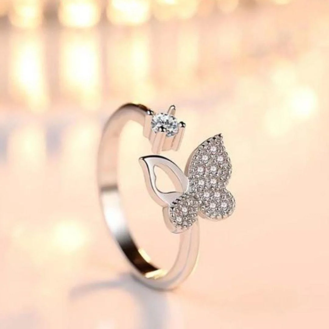 Dazzle Flutter Ring