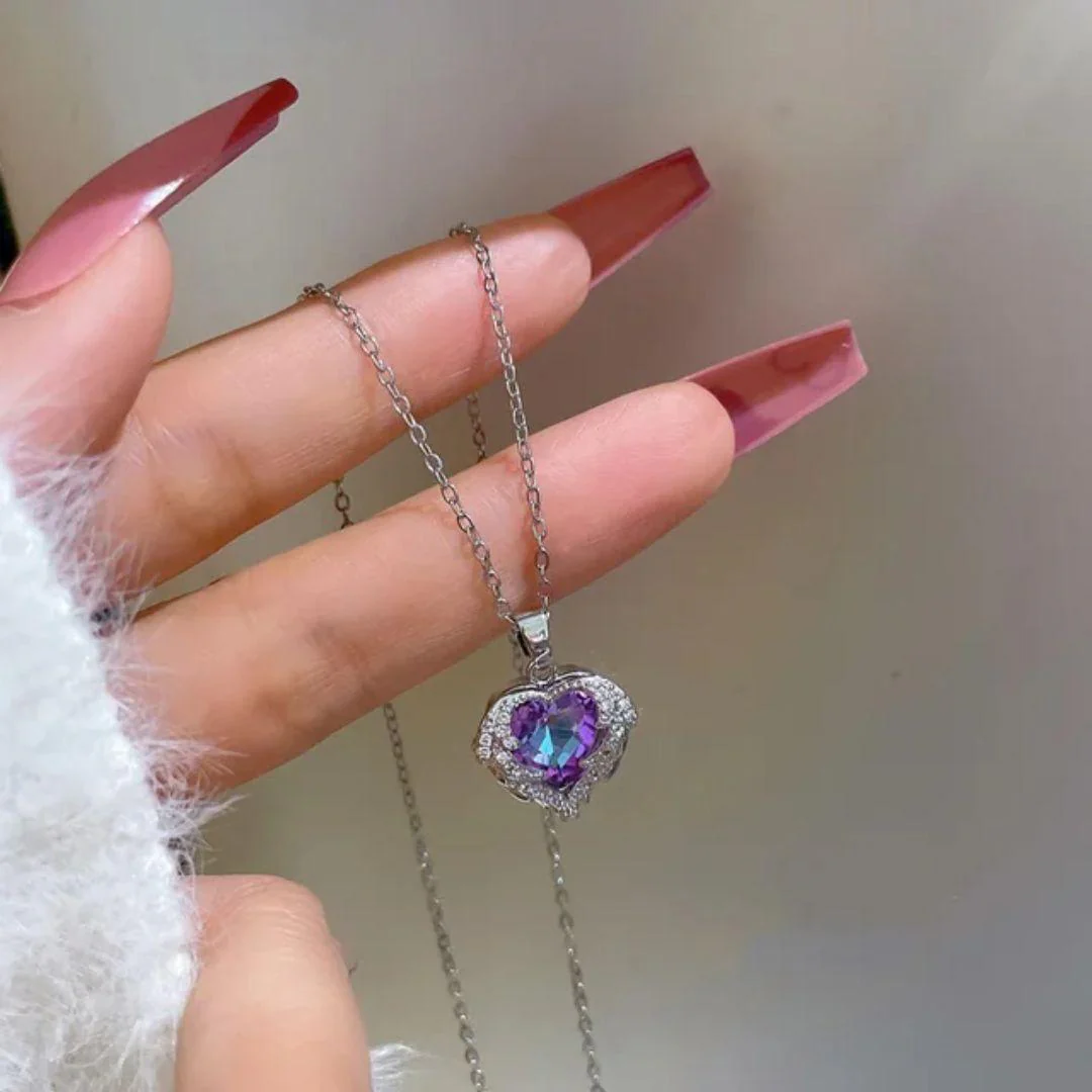 Classic Heart Necklace - Image 3