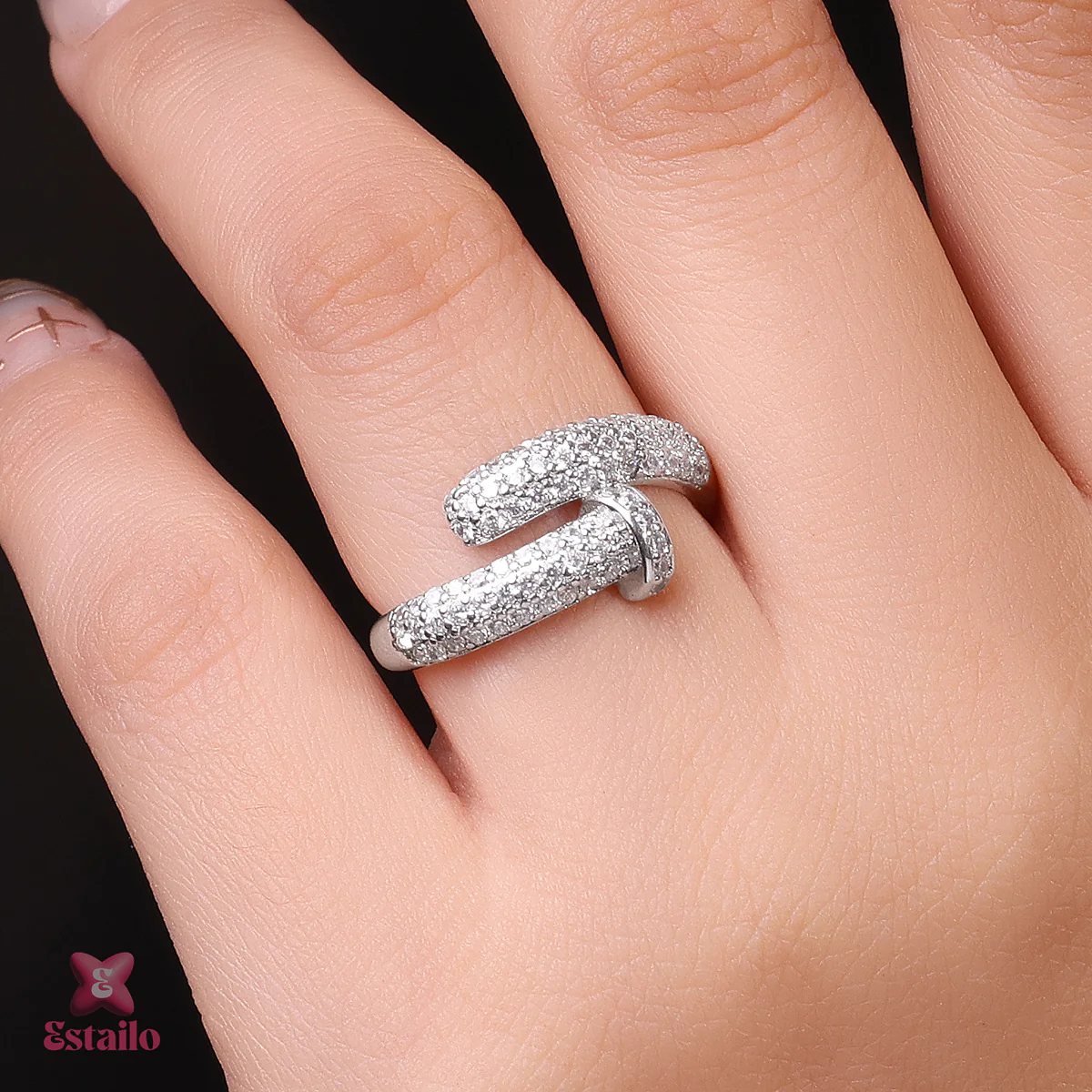 Crescent Beam Ring - Image 2