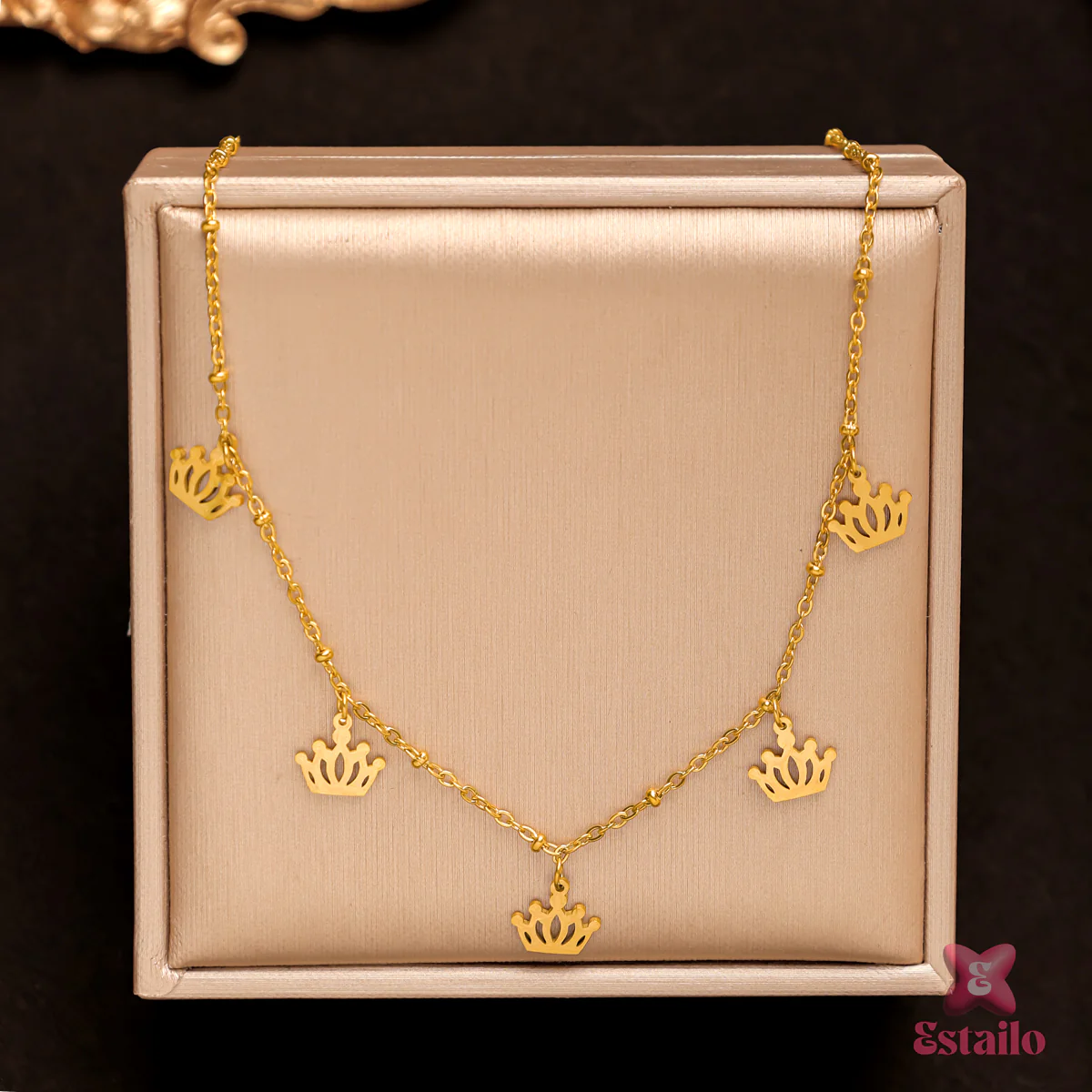 Crowned Elegance Necklace
