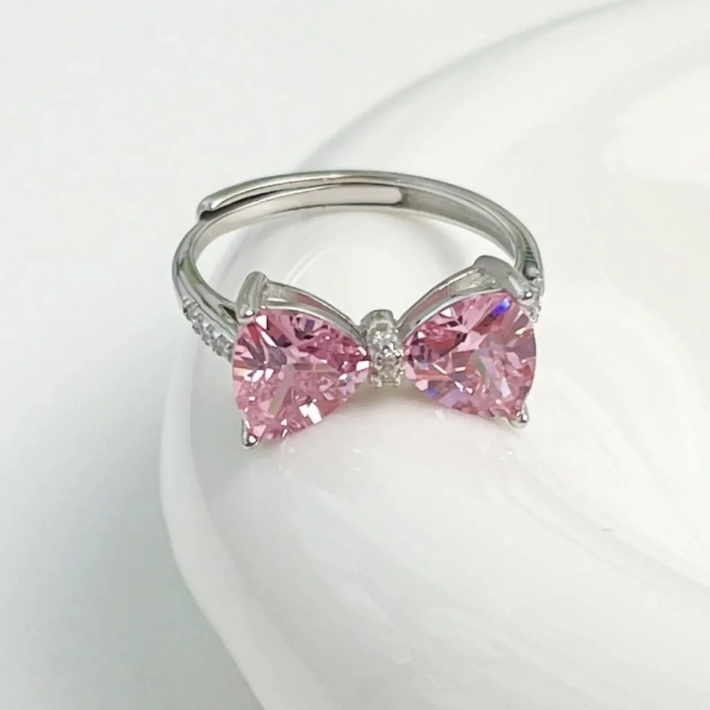 Crystal Gem Butterfly Ring - Image 3
