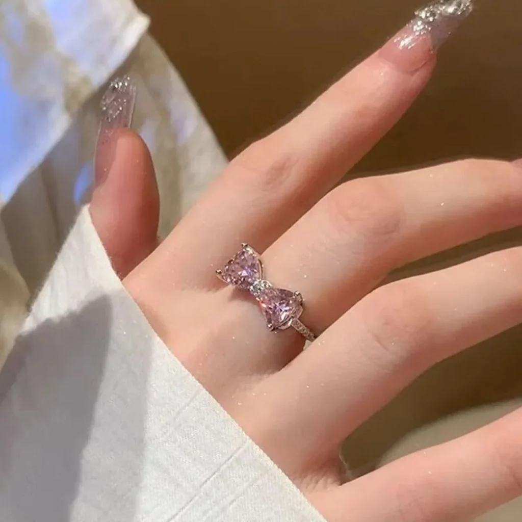 Crystal Gem Butterfly Ring - Image 5