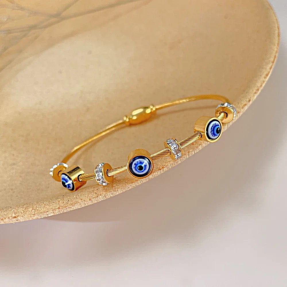 Cut The Crap Evil Eye Bracelet - Image 4