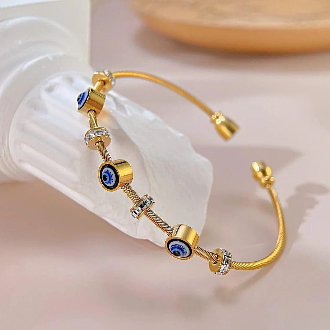 Cut The Crap Evil Eye Bracelet - Image 7