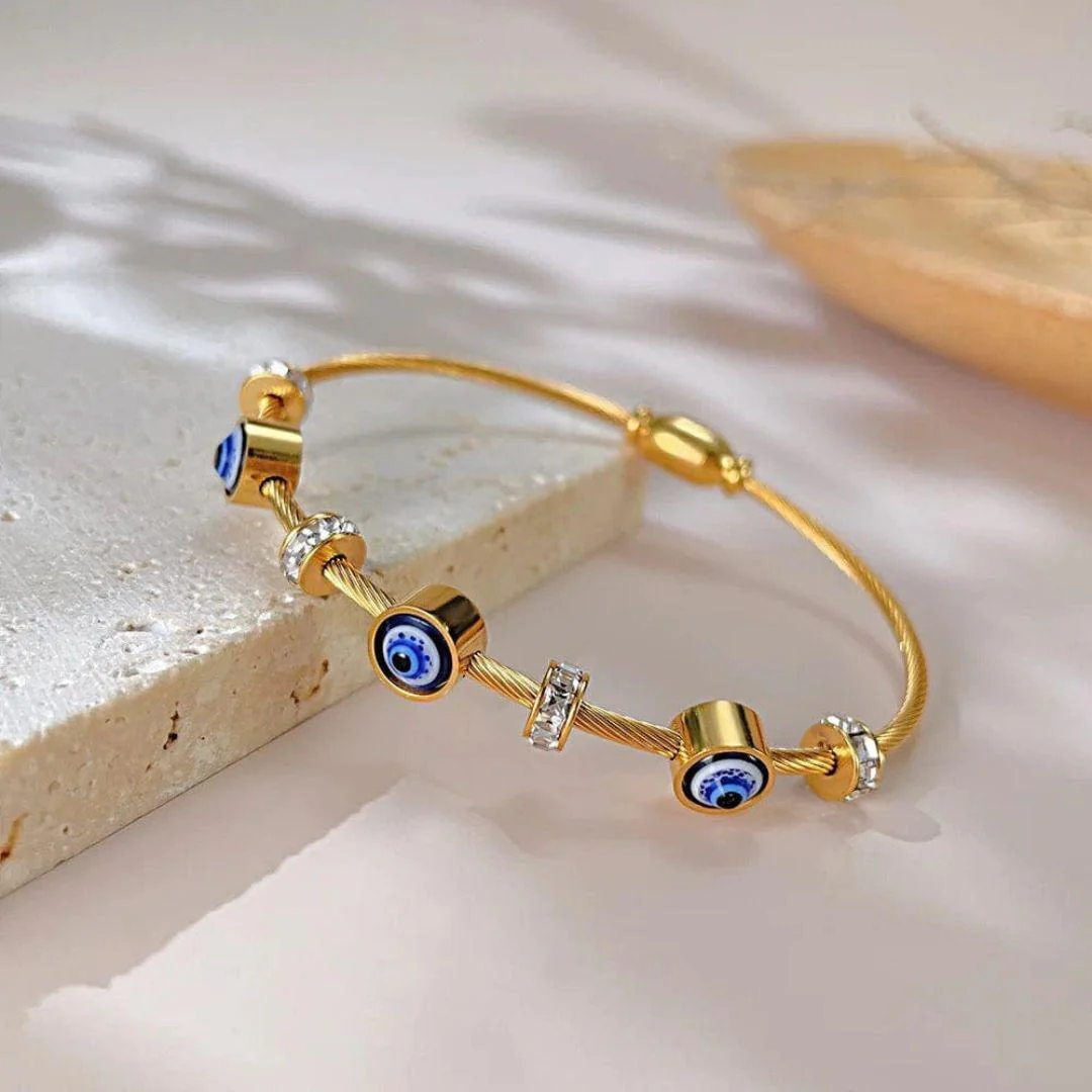Cut The Crap Evil Eye Bracelet - Image 8