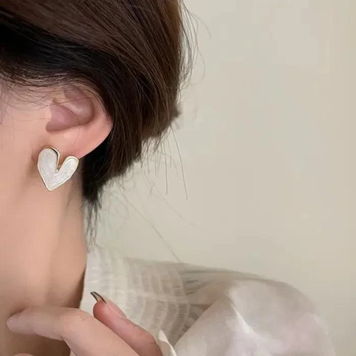 Cut The Crap Heart Earrings - Image 6