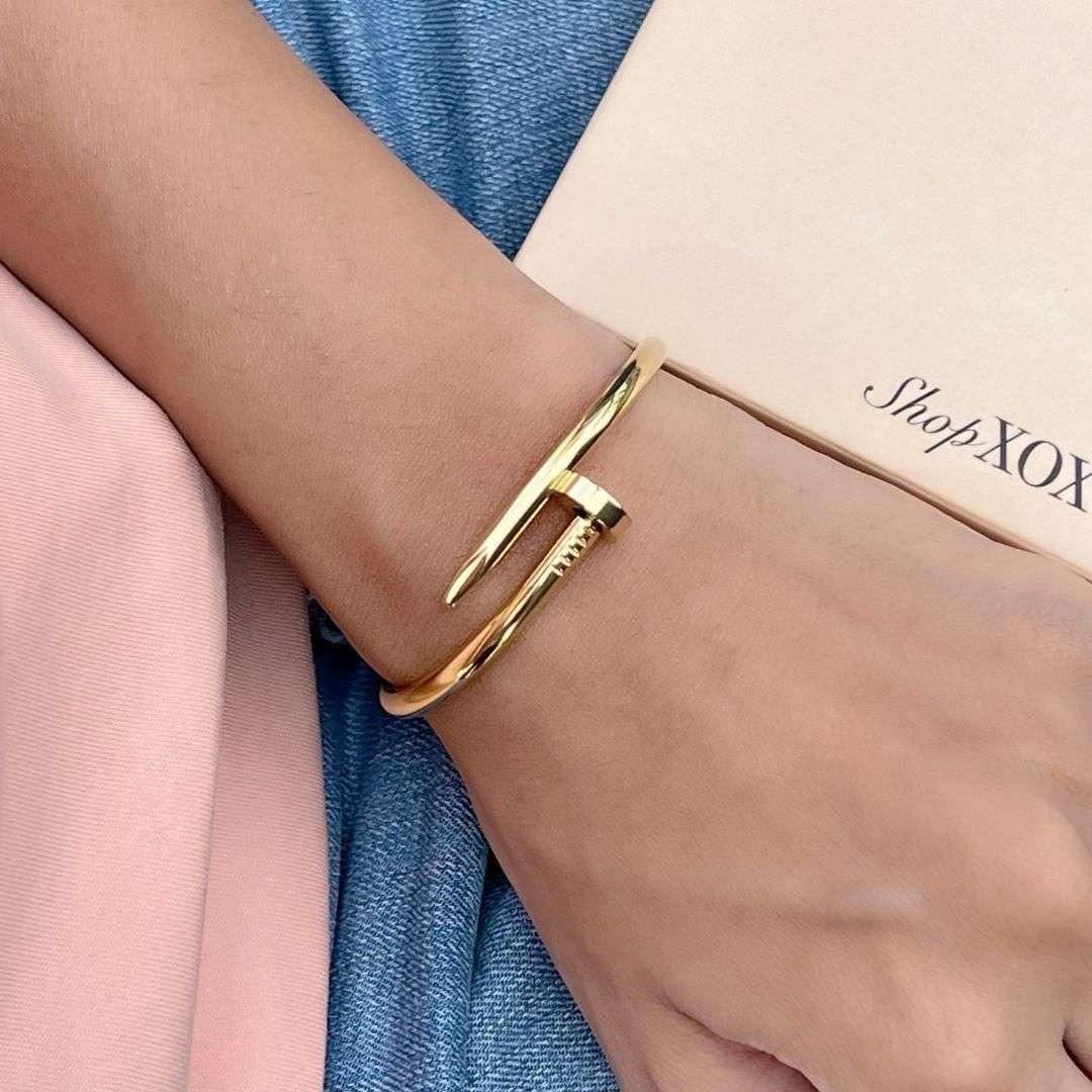 Dazzling Dainty Statement Bracelet - Image 5