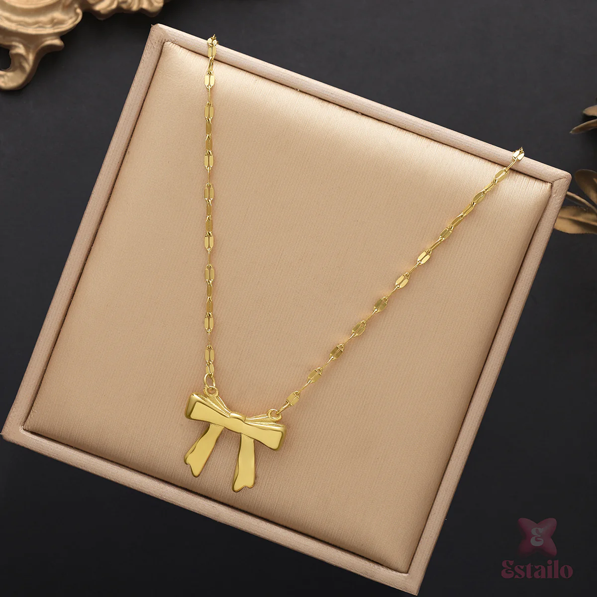 Elegant Bow Knot Necklace - Image 2