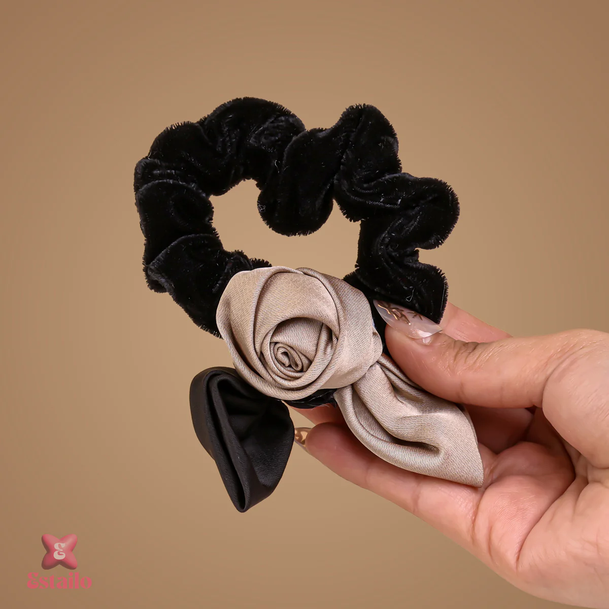 Floral Bow Elegance Tie - Image 2