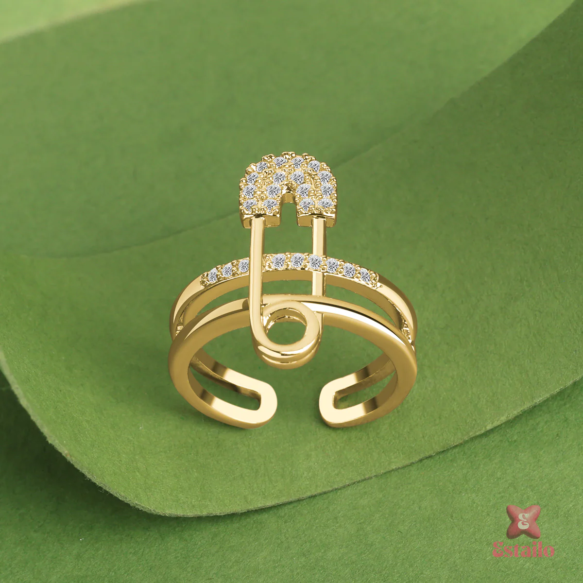 Gilded Pin Ring - Image 4