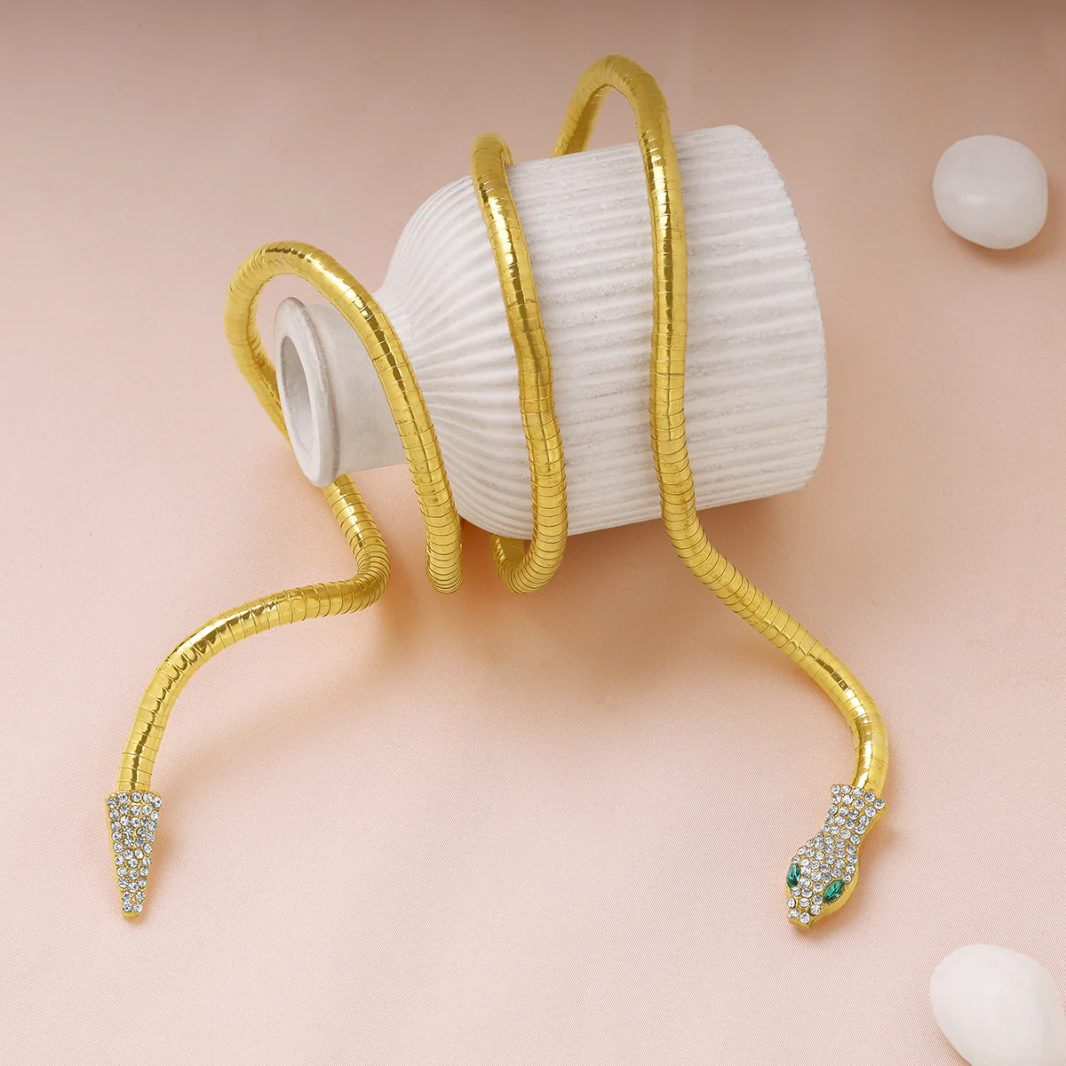 Gilded Snake Hasli Necklace