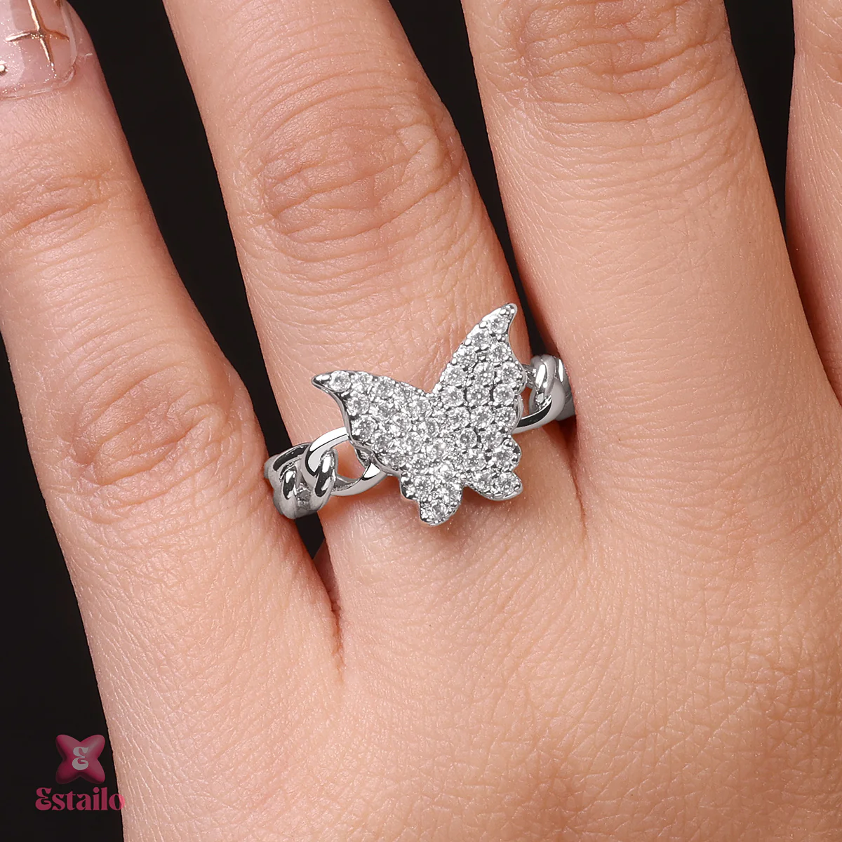 Glimmerwing Link Ring - Image 4