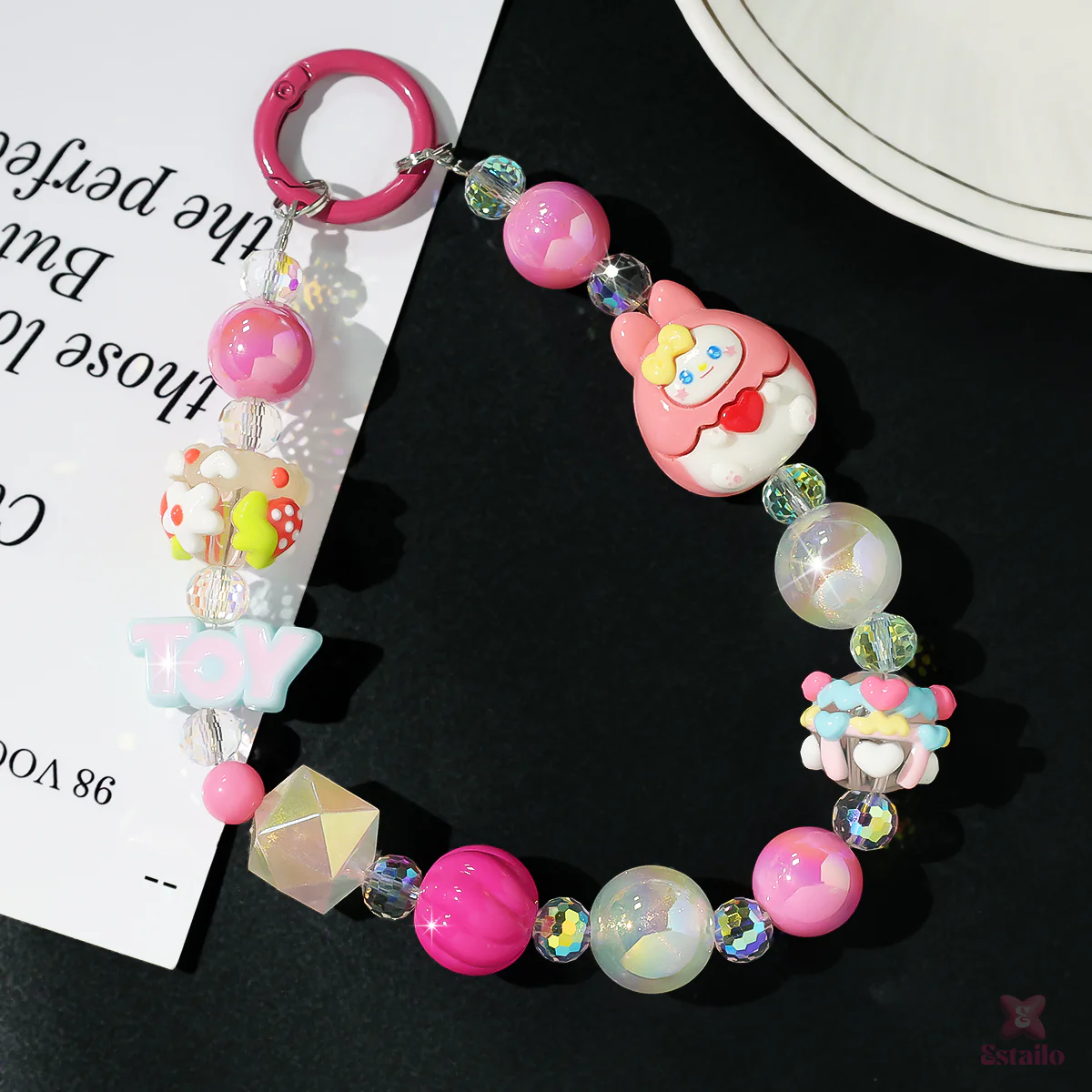 Glitter Joy Phone Charm - Image 2