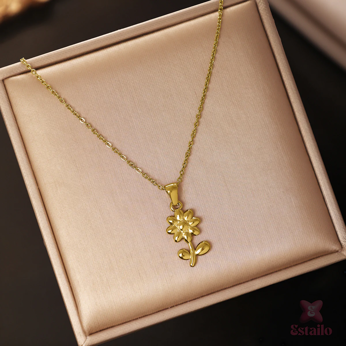 Golden Bloom Necklace - Image 2