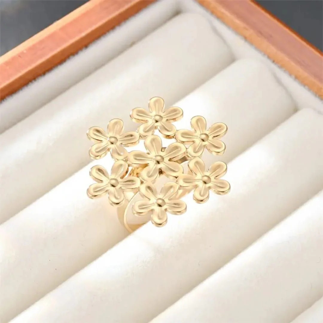 Golden Bloom Ring - Image 3