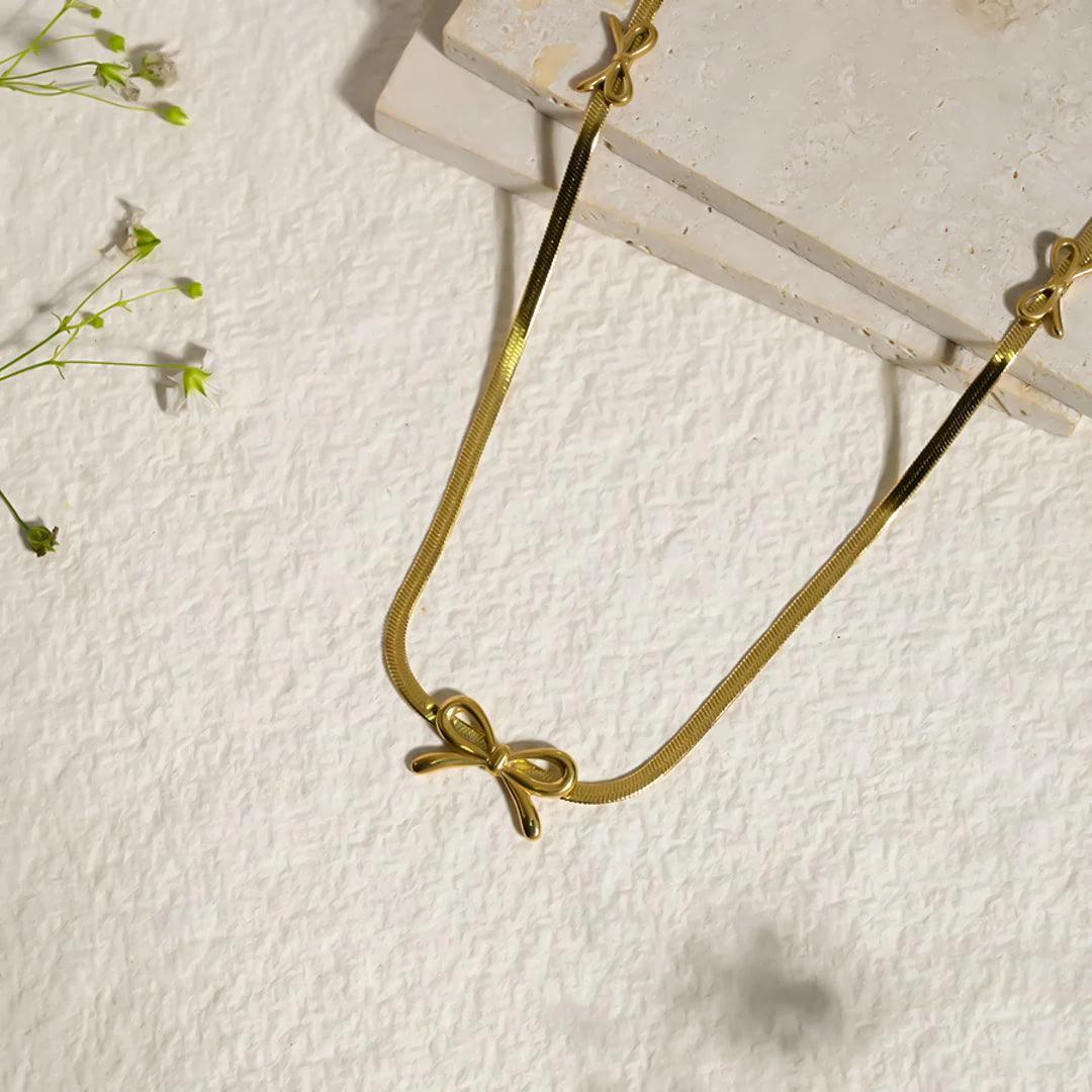 Ocean Bow Necklace - Image 2