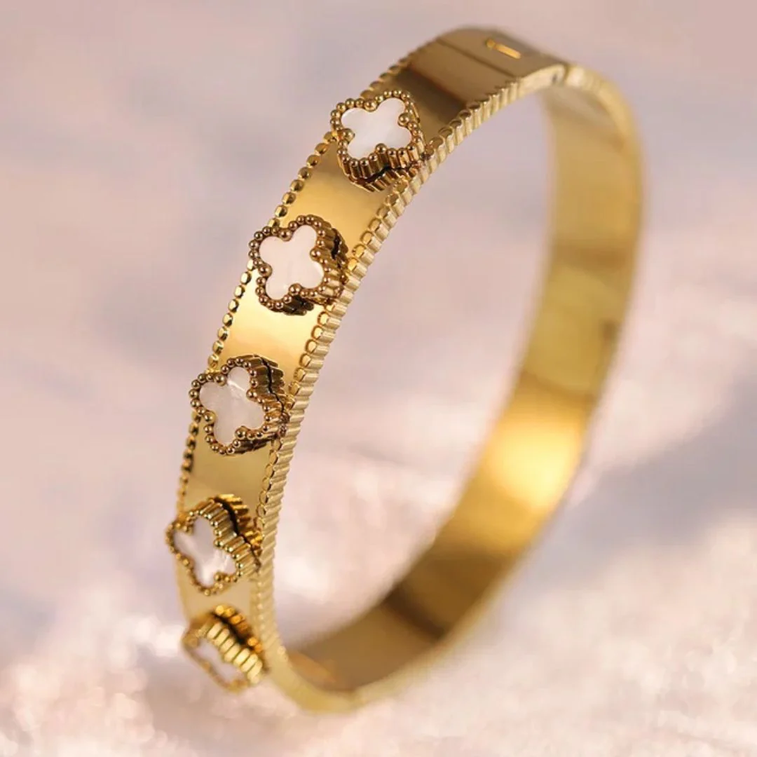 Golden Camellia Bracelet - Image 2