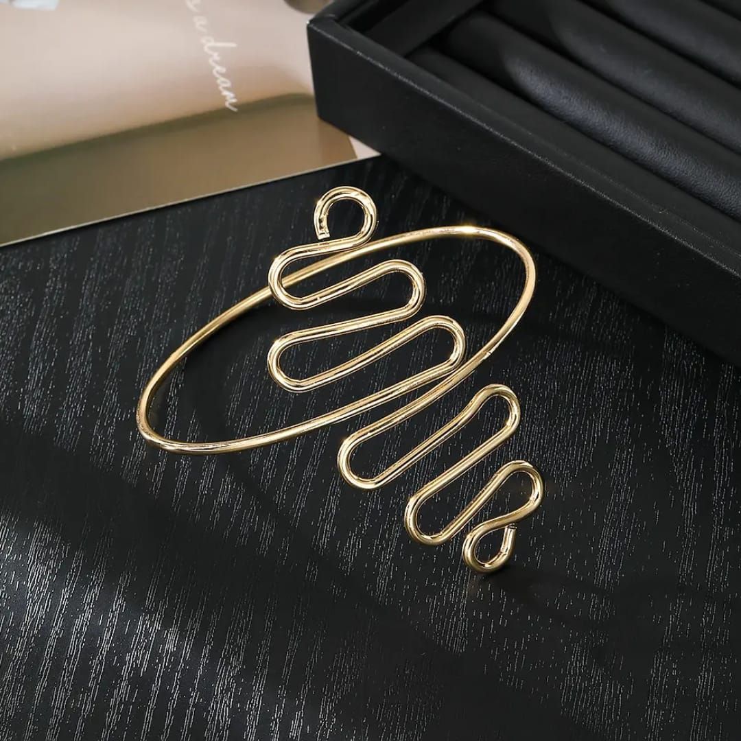 Golden Glissando Arm Cuff - Image 2