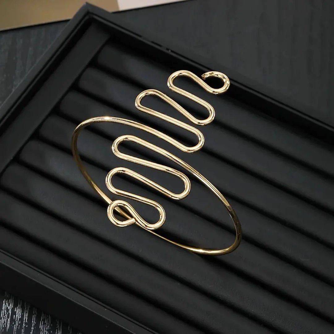 Golden Glissando Arm Cuff - Image 3