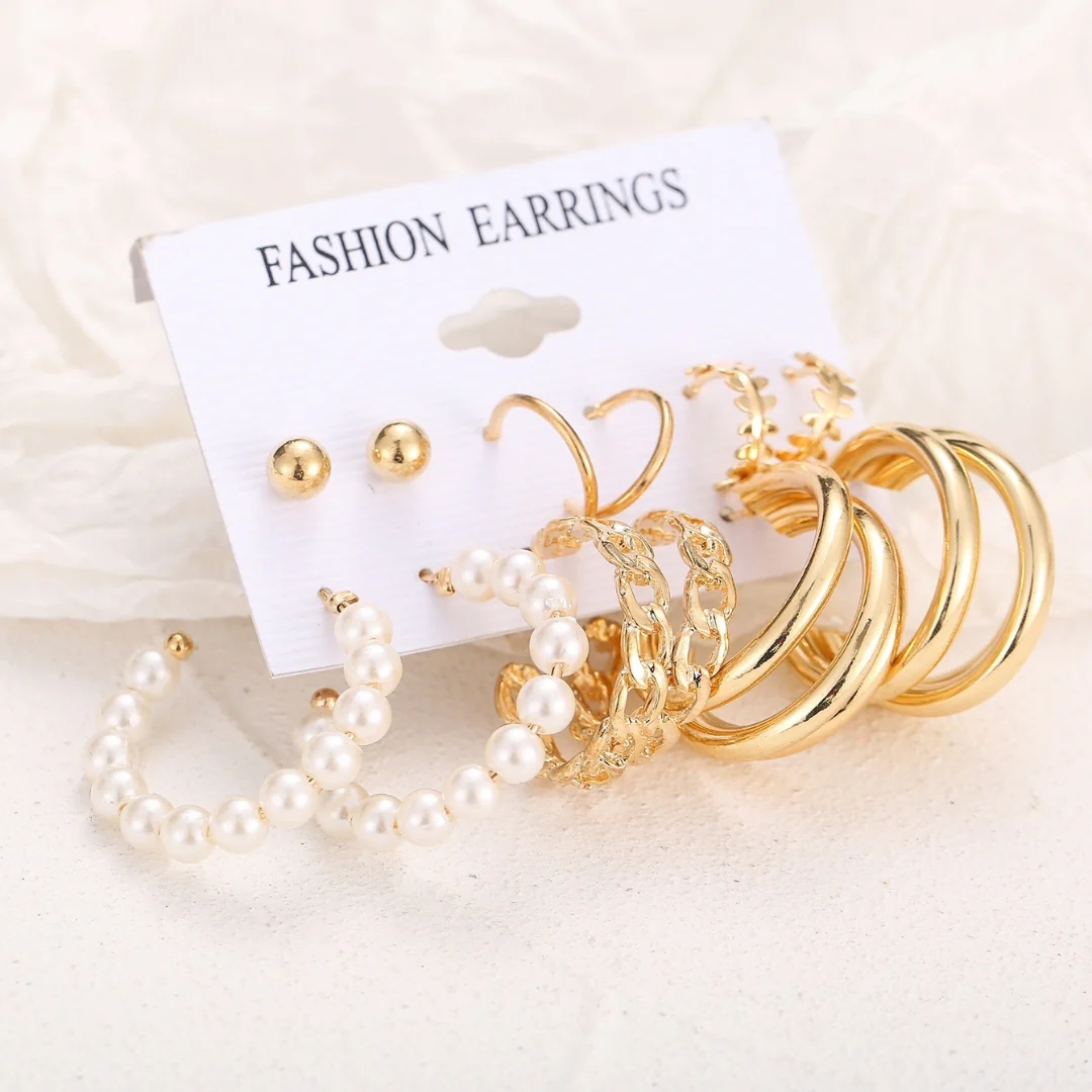 Golden Goddess Combo Earring - Image 7