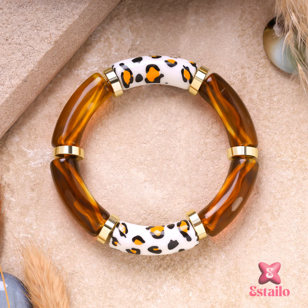 Safari Gold-Tone Bracelet - Image 3