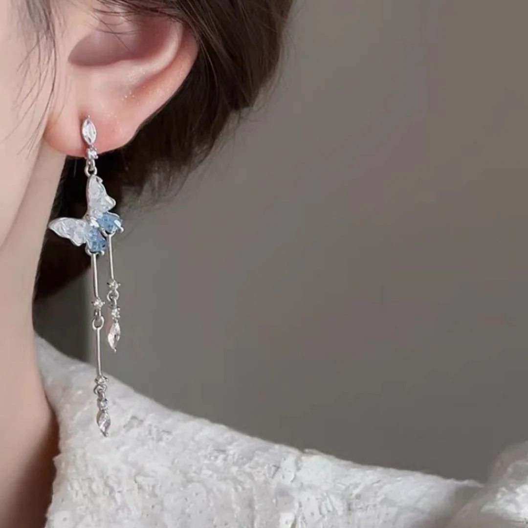 Graceful Monarch Dangles Earrings - Image 3