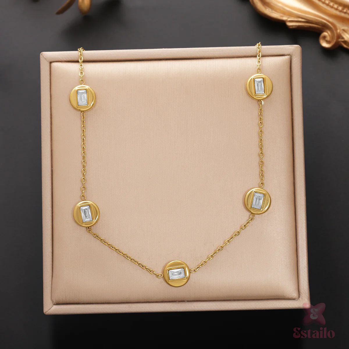 Halo Charm Necklace