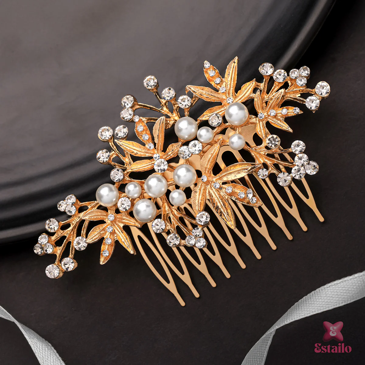 Heirloom Blossom Hair Comb - Image 2