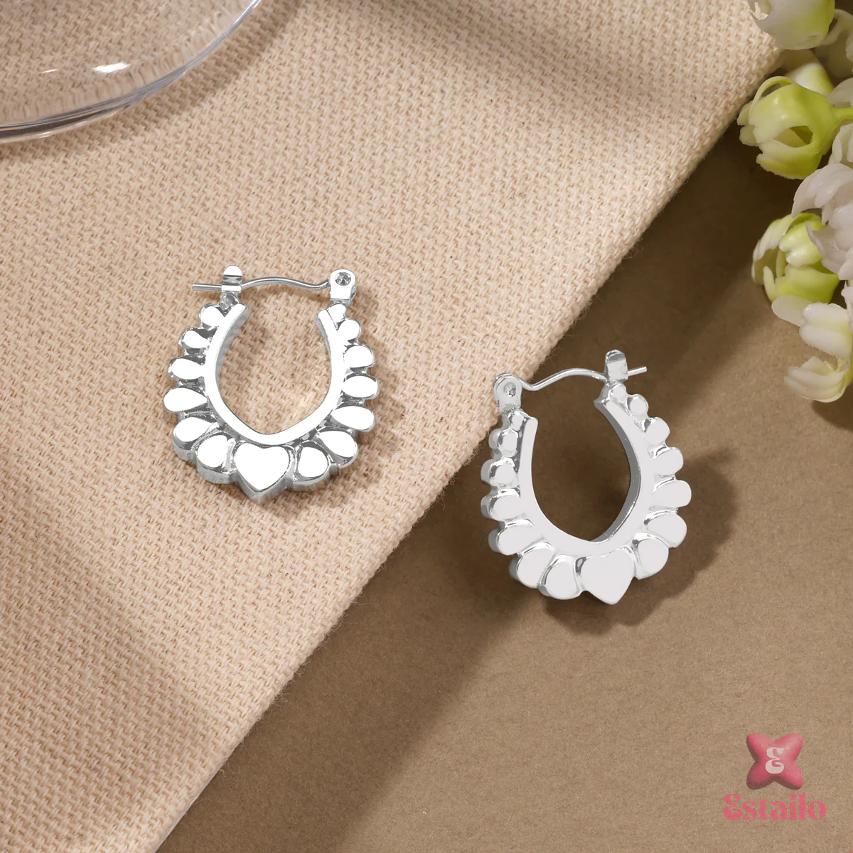 Hollow Gypsy Creole Hoop Earrings