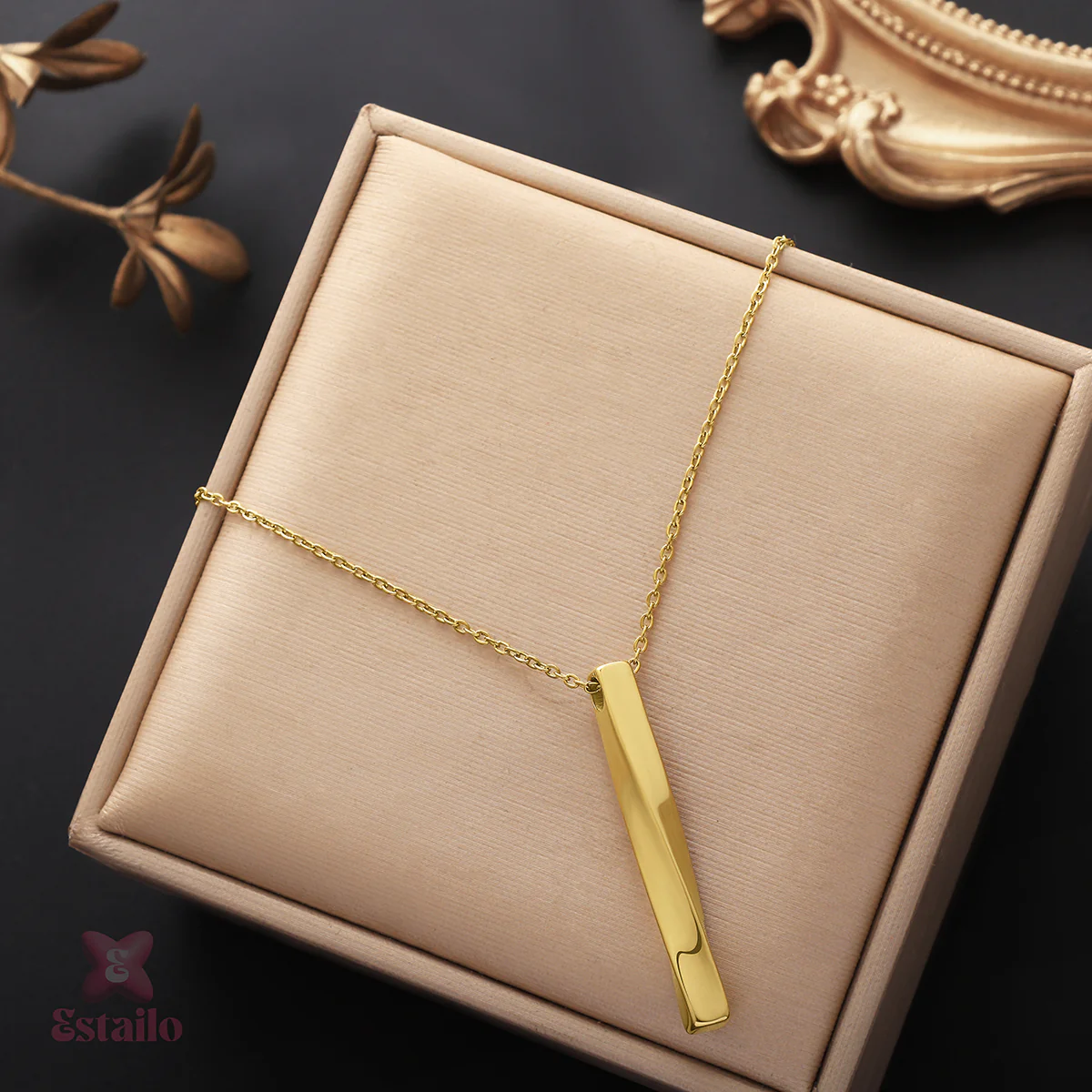 Meridian Gold Necklace - Image 2
