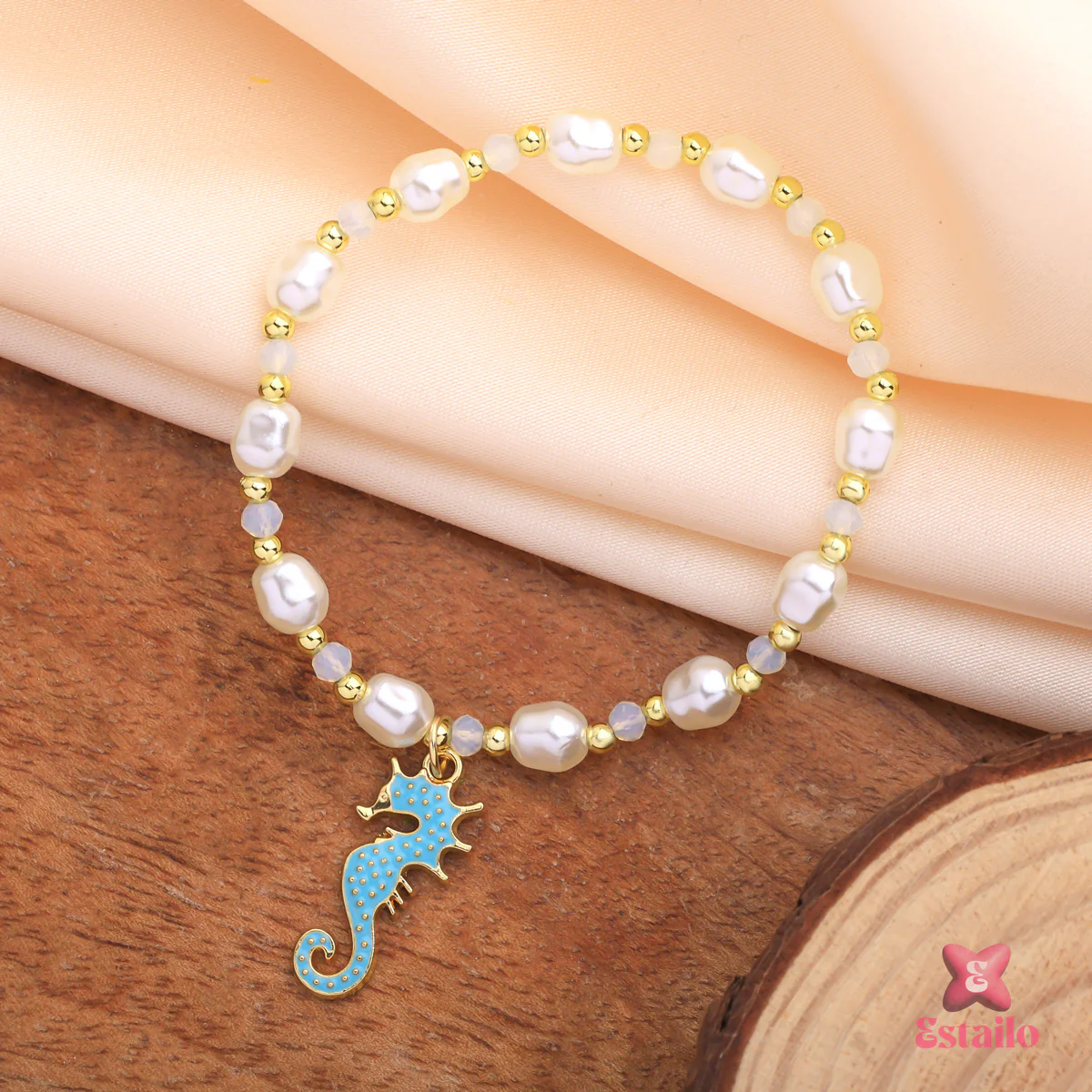 Mermaid's Dream Pearl Bracelet - Image 2