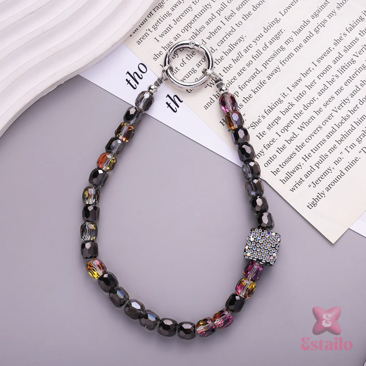 Midnight Glimmer Phone Charm - Image 2