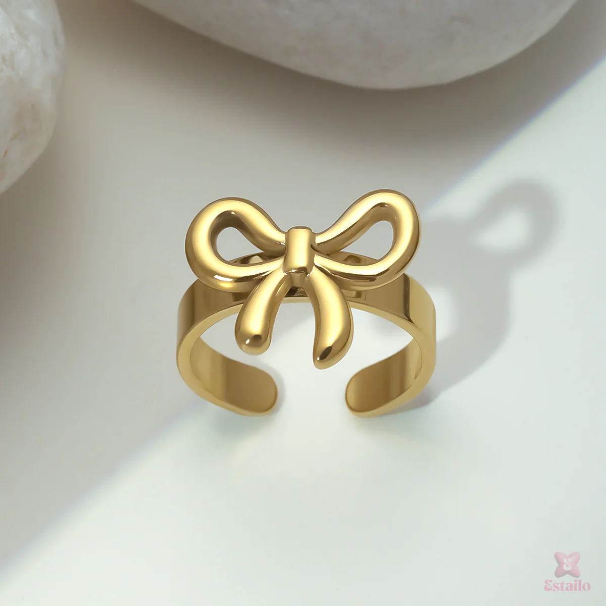 Minimal Bow Ring - Image 2